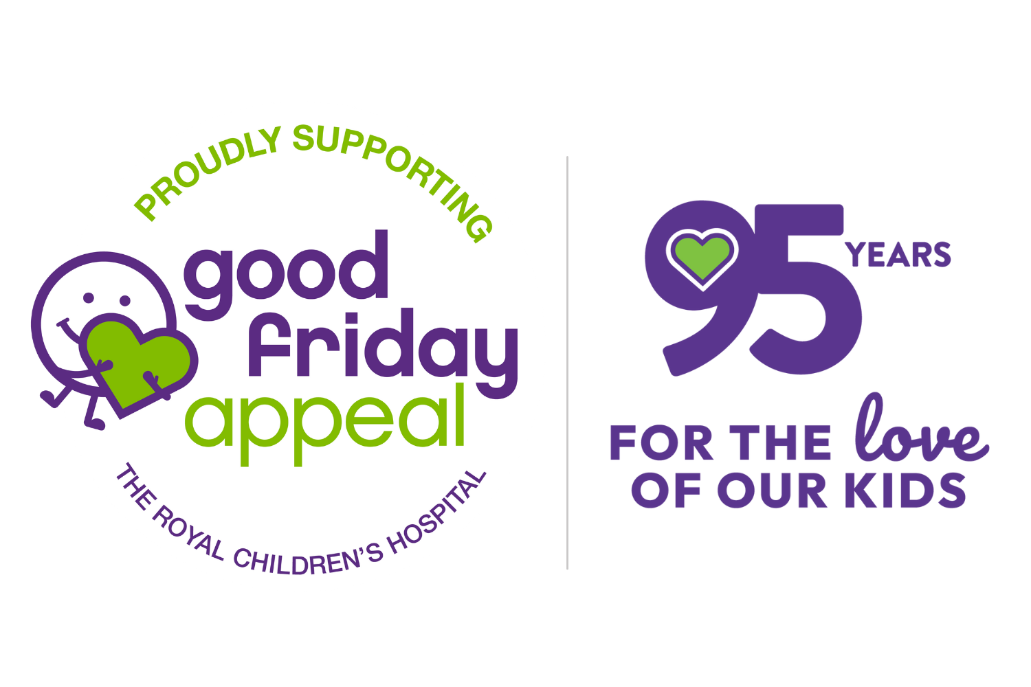 95th Proudly Supporting Logo - white