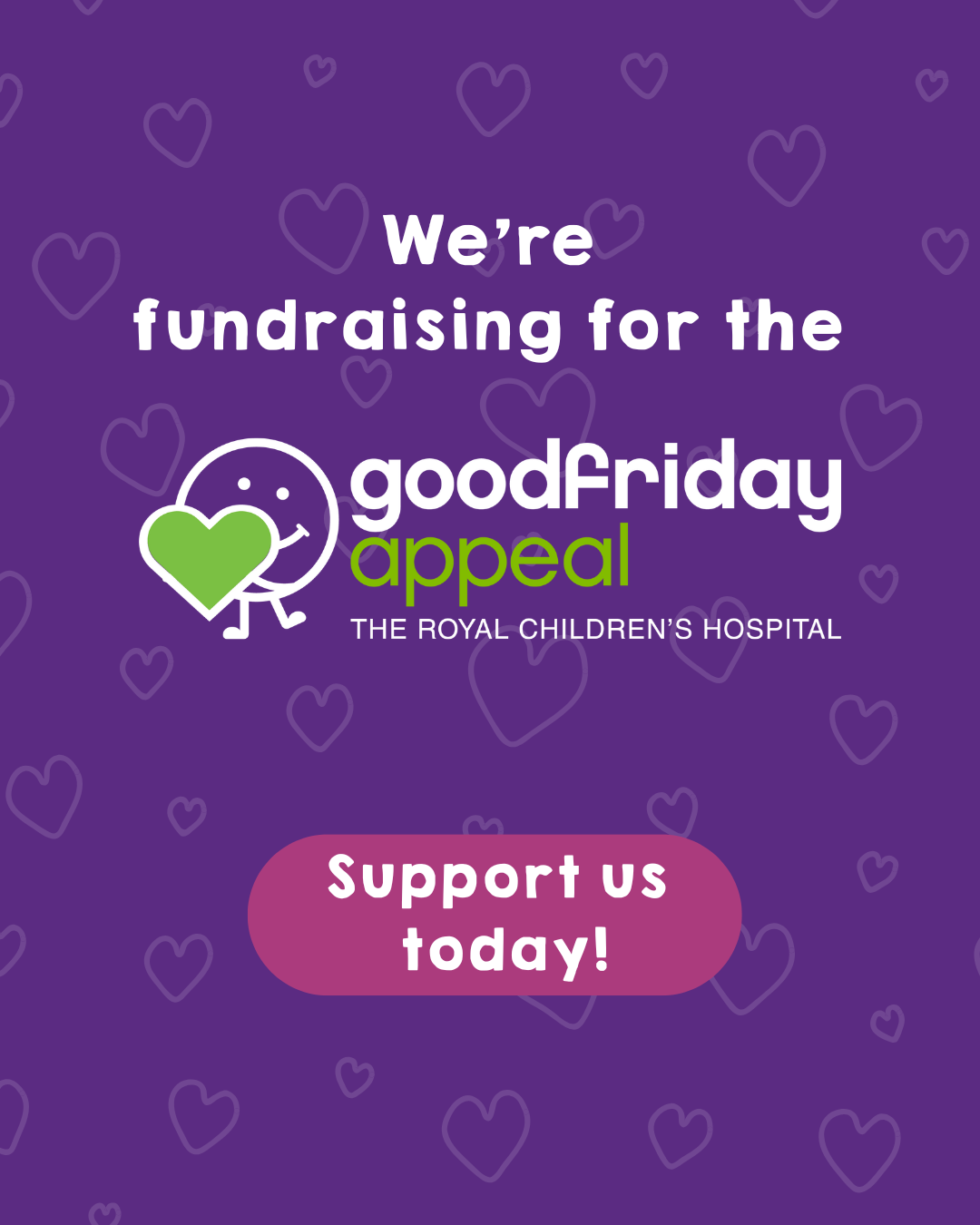 We're fundraising